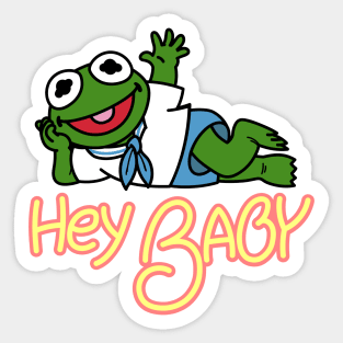 Hey Muppet Baby Sticker